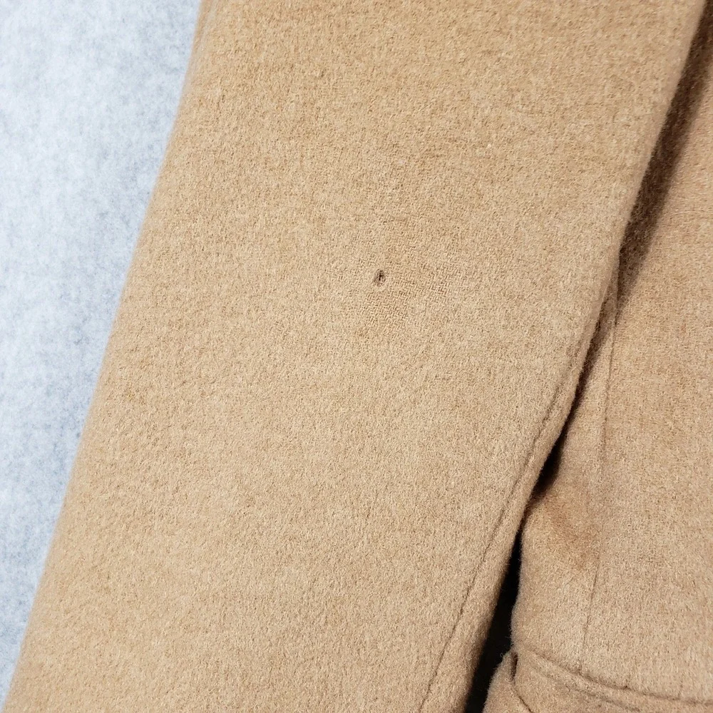 Vintage Dellapenna Camel Hair Blazer 40R Tan Sport Coat USA‎ Indie Sleaze Grunge